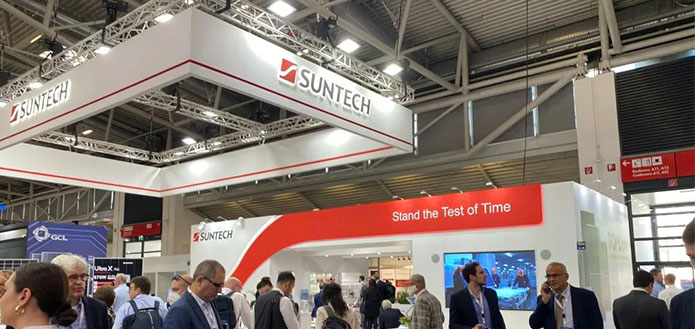 Exhibition Express | Suntech Shows at Intersolar Europe